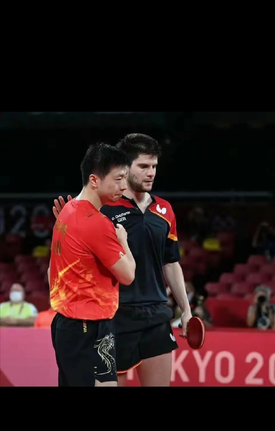 包含英国乒乓球队逆转比利时乒乓球队，奥恰洛夫高光表现的词条